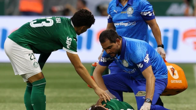 Mauricio ficará de dois a três meses afastado dos gramados (Foto: Cesar Greco/Palmeiras)